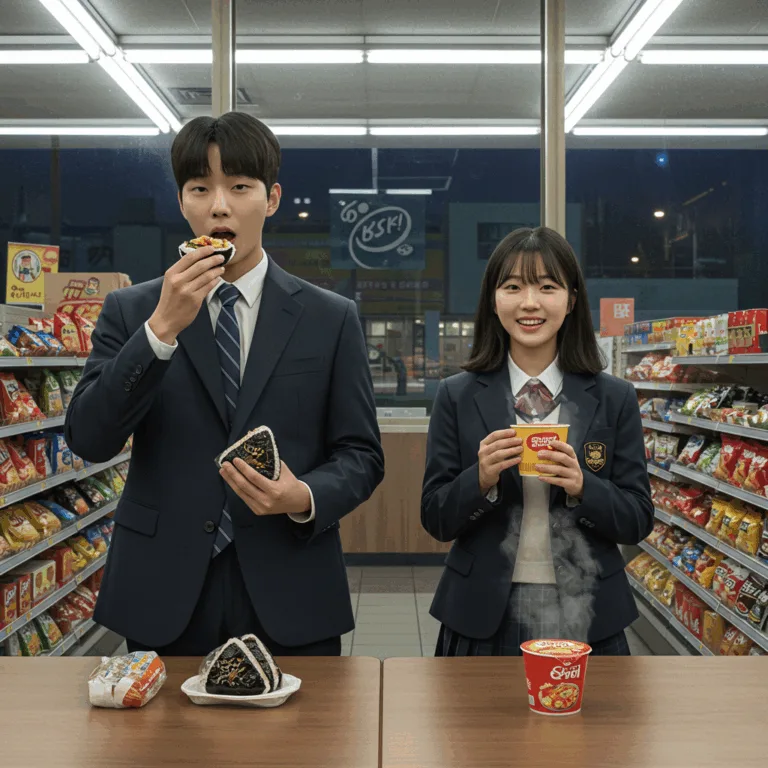 편의점 야식
