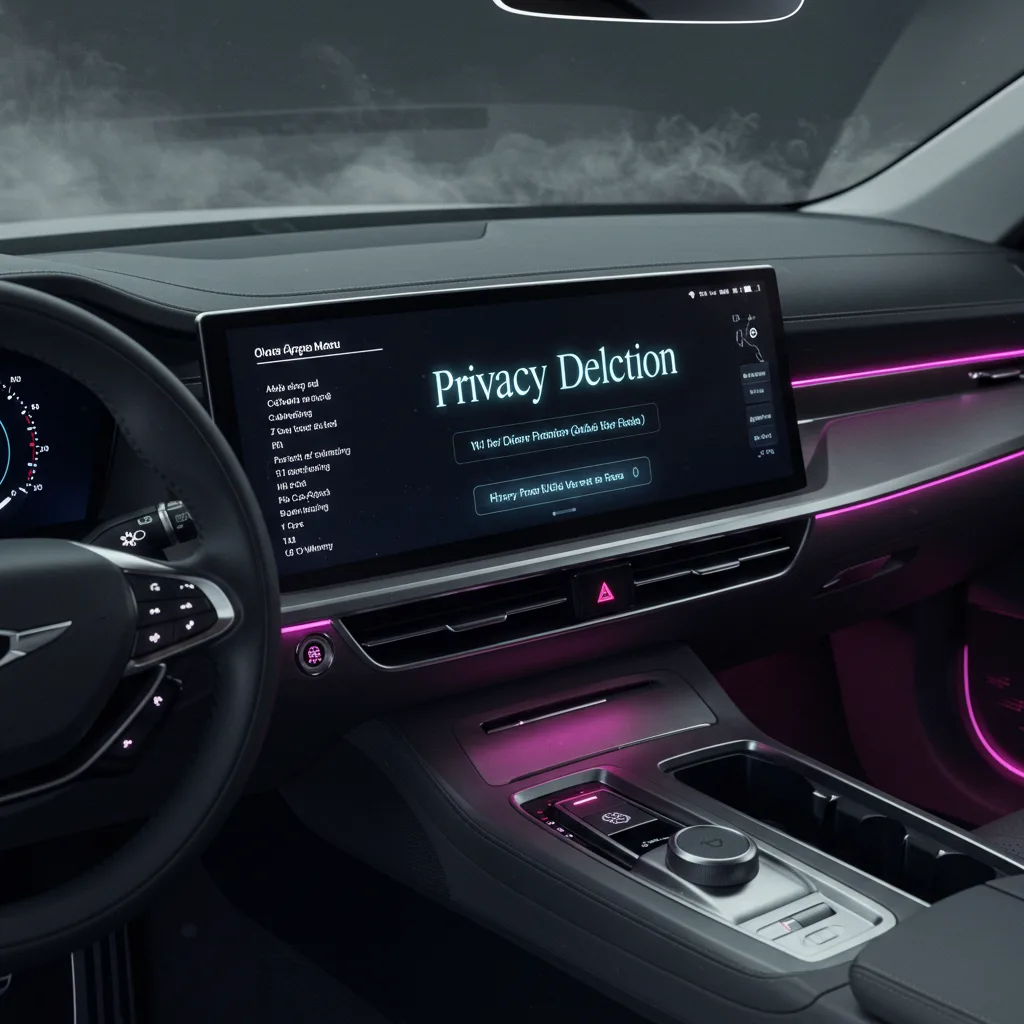 중고차 개인정보 삭제