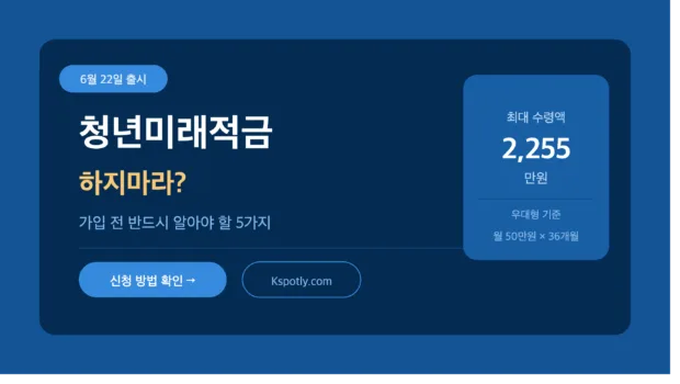 청년 미래 적금