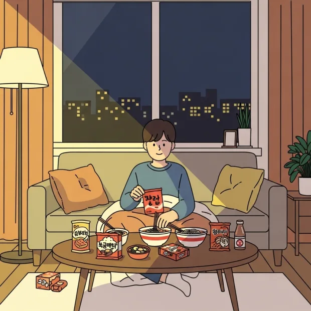 편의점 야식
