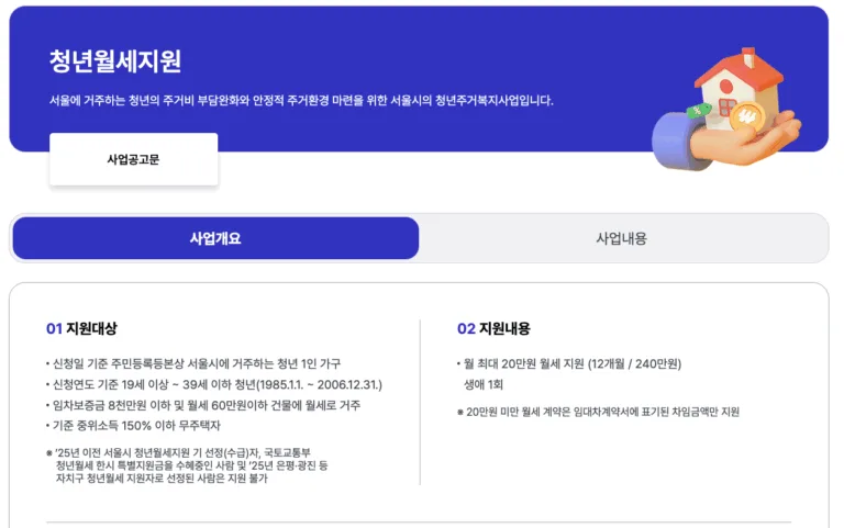 청년 전세자금 대출
