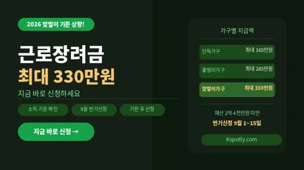근로장려금 2026