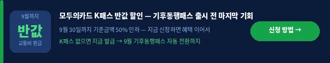 기후동행패스