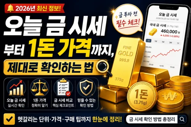 오늘 금 시세